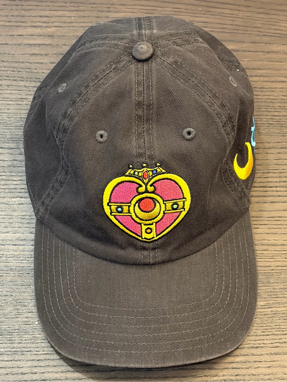 Sailor Moon Embroidered Character Emblems Baseball Cap - One Size